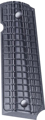 Pachmayr Dominator G10 Grips for 1911 Gray/Black Grappler Grip