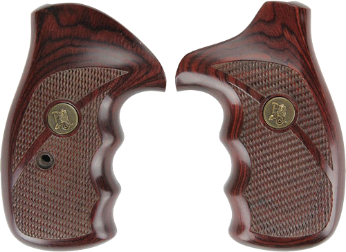 Pachmayr Laminated Wood Grips S&W K&L-Frame Round Butt Rosewd Grip