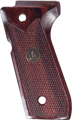 Pachmayr Laminated Wood Grips Beretta 92fs Rosewood Check Grip