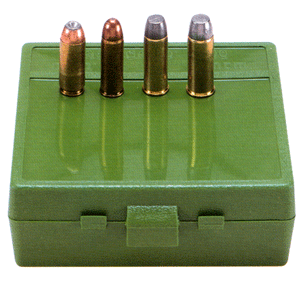 MTM Ammo Box 50ae/50sw 64-Round Flip Top Style Green Magazine