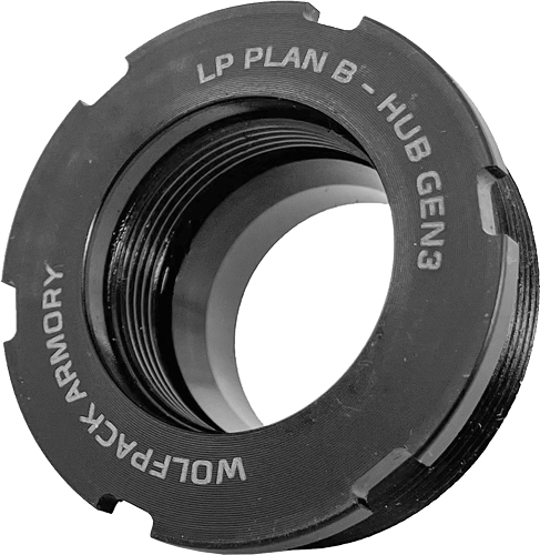 Wolfpack Armory Hub Adapter Low Profile Plan B Nitride