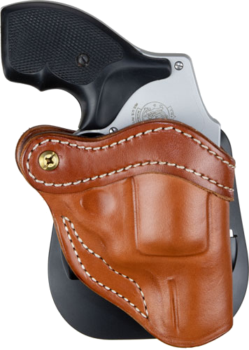 1791 J-Frame Revolver Right-Hand Paddle Holster – Classic Brown