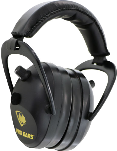 Pro Ears II 26 Ear Muff Electronic with Padded Base Black