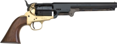 E.m.f 1851 Navy Brass .44 Caliber 7.5" Octagon Walnut
