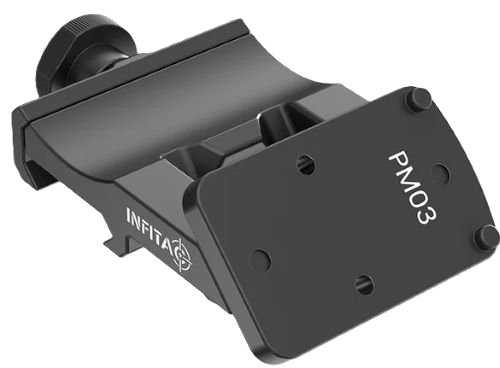 Infitac 45deg Offset Picatinny RMR Optic Mount