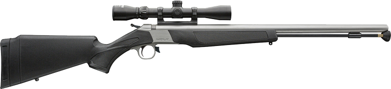 CVA Wolf V2 Package .50 Caliber 24" 3-9x32 Stainless/Black