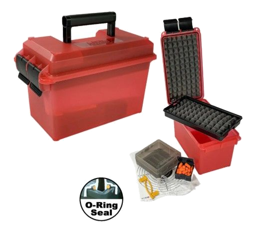 MTM Pistol Range Kit with Eye/Ear Protection and Paper Targets