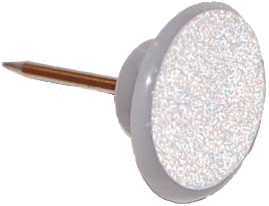 HME Products Trail Tacks Reflective Plastic White 50-Pack