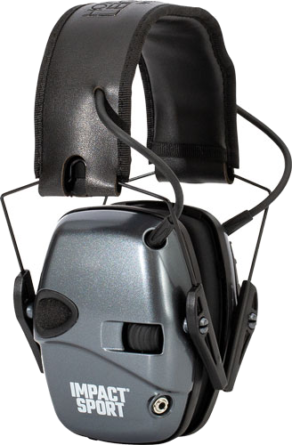 Howard Leight Impact Sport Youth Electronic Muff Gray/Black