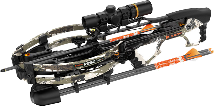 Ravin Crossbow R26x with 3-Arrows 400 FPS Silent Cock Xk7