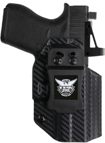 We The People Kydex for Ord Cf Glock 43/43x IWB Right-Hand Holster