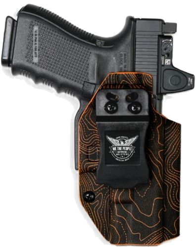 We The People S&W M&P 2.0 9/40 Ord Topo Orange IWB Right-Hand Holster