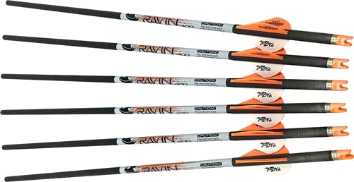 Ravin Crossbow Arrow Premium Carbon with 2" Vane .001" 6-Pack
