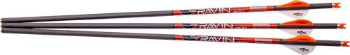 Ravin Crossbow Arrow Carbon with 2" Offset Vanes 400 Grain .003" 3-Pack