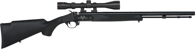 Traditions Buckstalker Xt .50 Caliber Youth 24" 3-9x40 Blued/Black