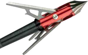 Rage 3-Blade with Sc 100 Grain Chisel Tip 1.6" Cut 3-Pack Broadhead