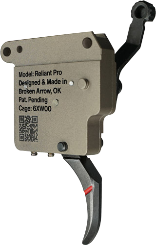 Rise Armament Reliant Pro Rem 700 1-3 lb Pull Curved FDE/Black Trigger