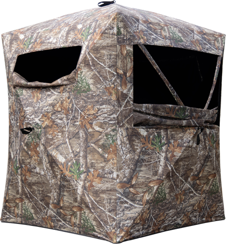 Rhino Ground Blind R102 2-MAN 49"X49"X65" Hub Style Rt Edge