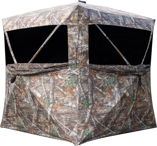 Rhino Ground Blind RB140 3-MAN 58"X58" Floor 150D Rt Edge