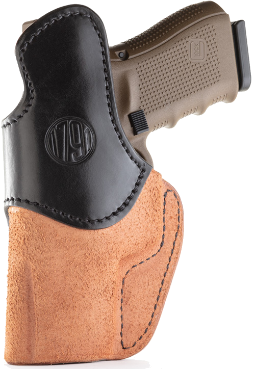 1791 Multi-Fit Rigid Concealmnt Glock 17 & Similar IWB Size 4 Holster