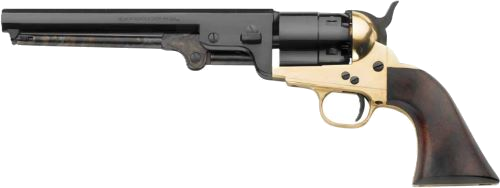 E.m.f 1851 Navy Reb .44 Caliber 7.5" Octagon Walnut