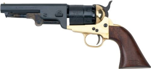 E.m.f 1851 Navy Brass Sheriff .44 Caliber 5.5" Walnut