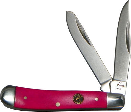 American Buffalo Knife & Tool Roper Series Sky Peanut 2-Blade Bone Hndls