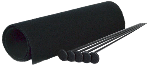 Gun Storage Solutions Small Rod Kit 5 Rods .22 Cal 19"X15" Rifle