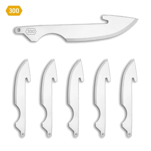 Outdoor Edge 3" Caping Blade Replacement Blades 6-Pack