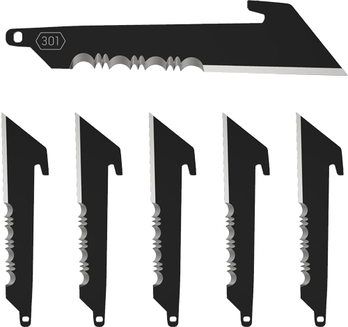 Outdoor Edge 3" Utility with Serrations Rep Blades 6-Blades