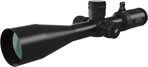 German Precision Optics Gpotac 34mm Illuminated Plr 4.5-27x50 Riflescope