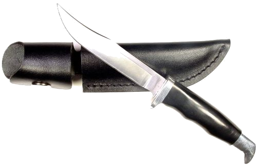 Ruko Fixed Blade Hunting 3.78" Abs Handle Clamshell Knife