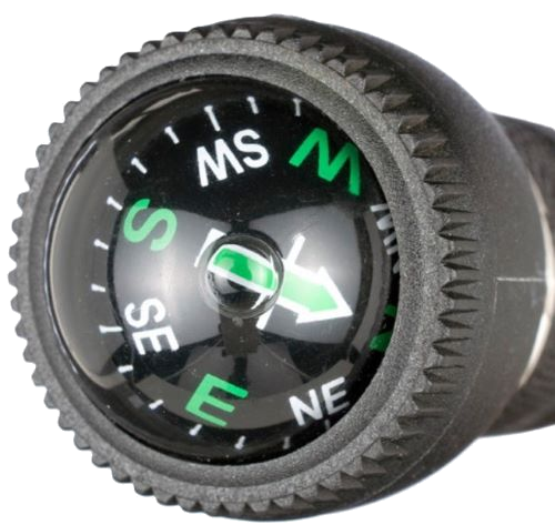 Ruko Fixed Blade Survival 6" Abs Handle with Ball Compass Knife