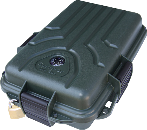 MTM Survivor Dry Box Small Forest Green