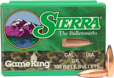 Sierra Bullets 30 Cal .308 180 Grain Spbt 100-Count