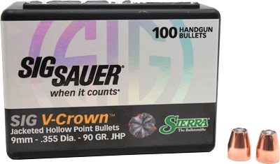 Sierra Bullets – 9mm, 90 Grain
