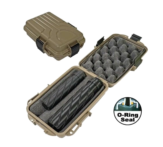 MTM Suppressor Holds 2 Suppressos Heat Treated Foam Case