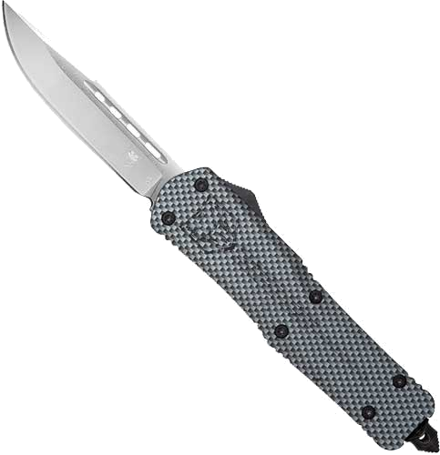 Cobratec Knives Small FS3 Otf Carbon Fiber 3" D2 Drop Point