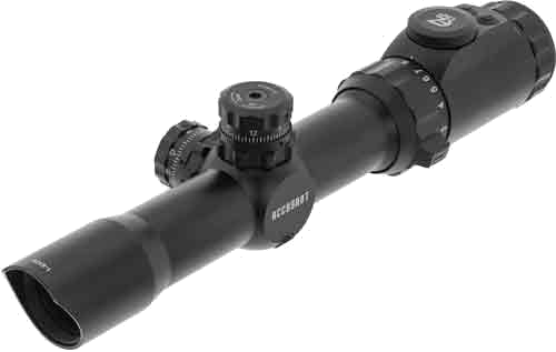Utg 1-8x28 Mrc/Ie BG4 Reticle with Accu-Sync 30MM Scope Rings