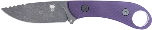 Cobratec Knives D2 Skinner 3.75" Full Tang Purple G10 with Kydex Sheat