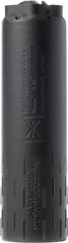 Huxwrx Safety Co. Flow 9k Ss Suppressor M13.5x1lh Stiction Black Compensator
