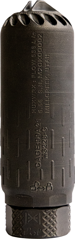 Huxwrx Safety Co. Flow 556K L in Magic 5/8x24 KIT Inconel