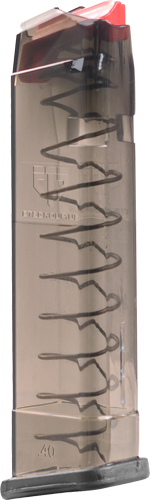 ETS for Glock 40sw Carbon Smoke 22/23/24/27 19-Round Magazine