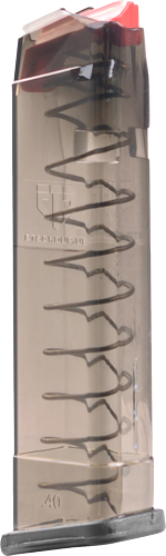 ETS for Glock 40sw Carbon Smoke 22/23/24/27 16-Round Magazine