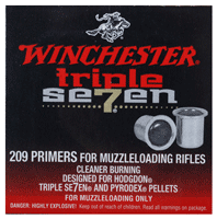 Winchester Primers for Muzzleloading Case Lot Triple 7 2000/Case