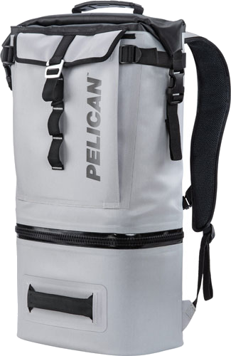 Pelican Soft Cooler Backpack Compression Molded – Grey
