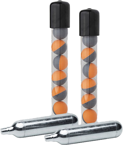 Sabre Pepper Ball Projectiles 14 Live/2 .68 CO2 Cartridges