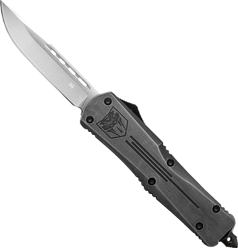 Cobratec Knives Small FS3 Otf Stonewash 3" D2 Drop Point