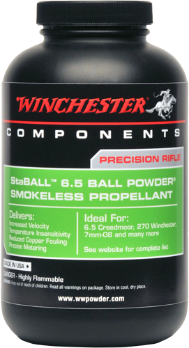 Winchester Powder Staball 6.5 1 lb Smokeless Powder