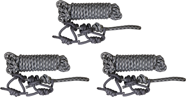 Summit Life Line 30' Safety Line with Double Prusick Knot 3-Pack